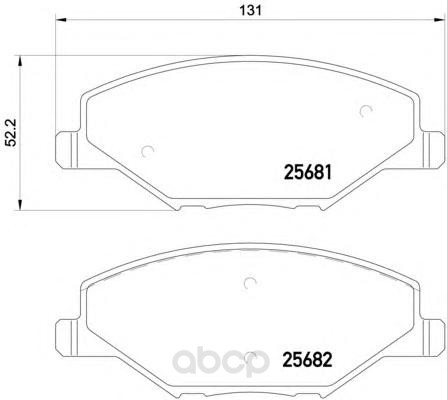 

Тормозные колодки HELLA PAGID/BEHR дисковые 8DB355020521