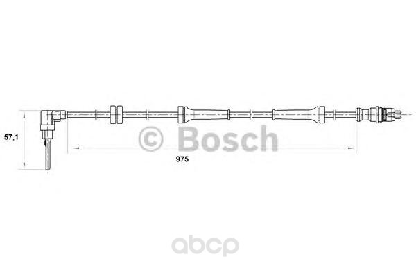 

Датчик автомобильный BOSCH 0265007069