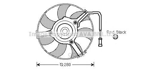 фото Вентилятор охлаждения двигателя ava ai7504