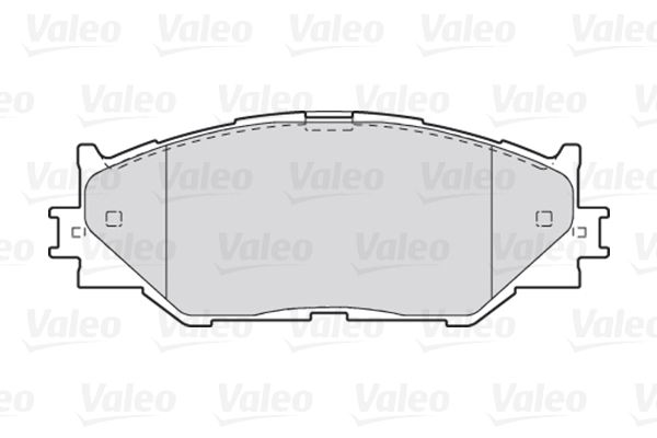 

Тормозные колодки Valeo дисковые 301035