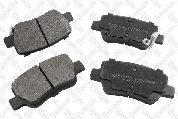 

Тормозные колодки Stellox дисковые 000017BSX