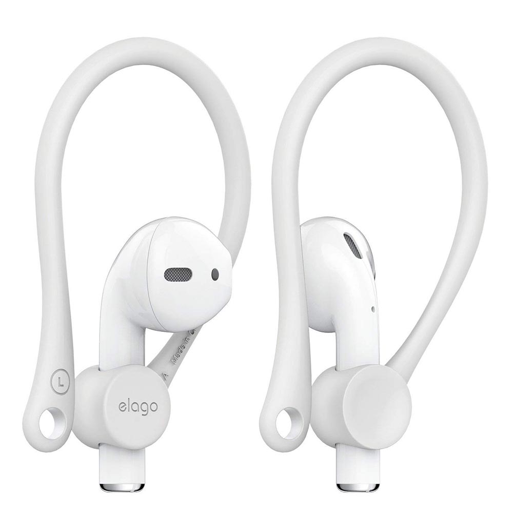 фото Держатель elago earhook (eap-hooks) для наушников apple airpods (nightglow blue)