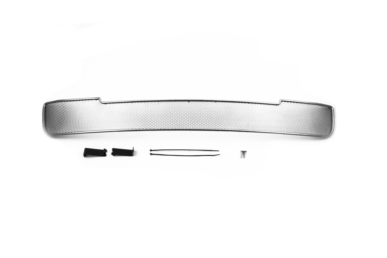 

Сетка на бампер внешняя Arbori для Mitsubishi Outlander 2012-2015, 2 шт., хром, 15 мм