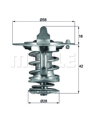 фото Термостат mahle tx8376d mahle/knecht