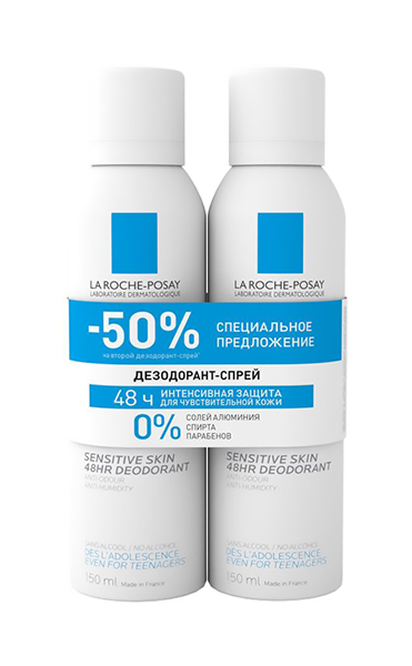 фото Дезодорант la roche-posay sensitive skin 48hr