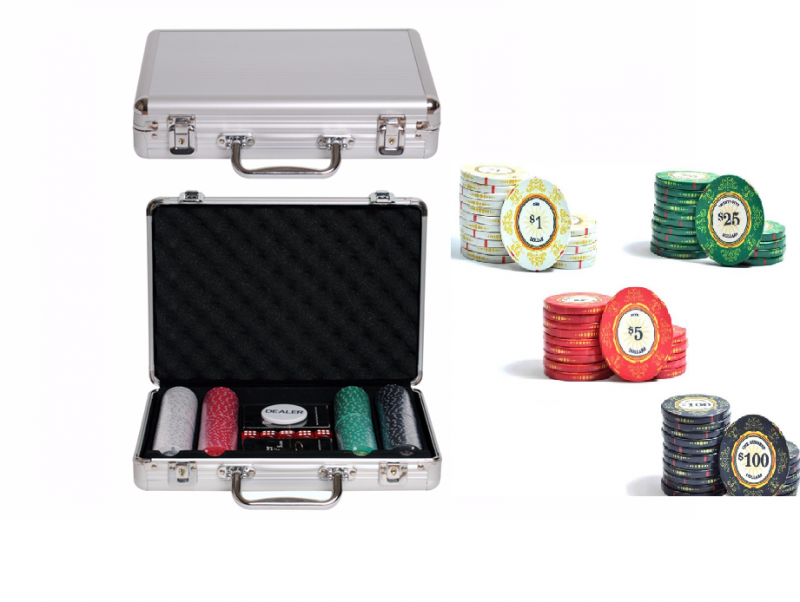 фото Набор для покера partida luxury ceramic на 200 фишек