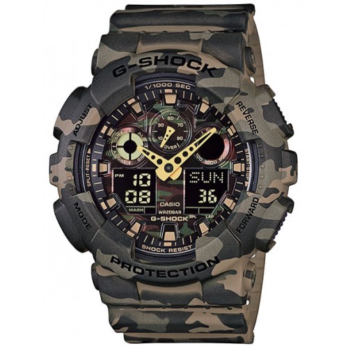 фото Спортивные наручные часы casio g-shock ga-100cm-5a