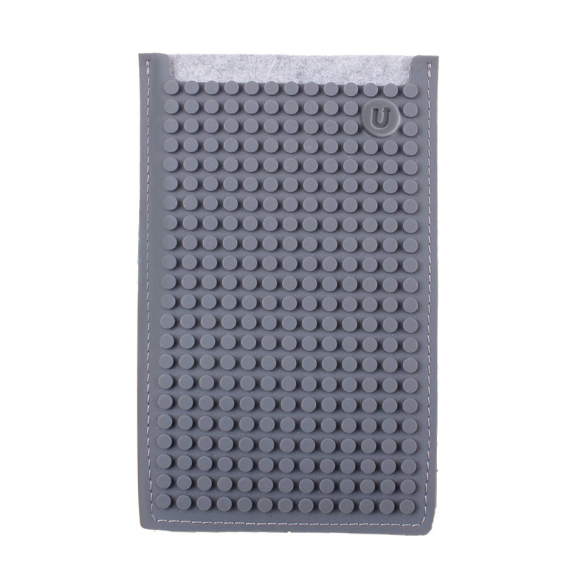 фото Чехол pixel felt phone pocket wy-b008 grey/grey upixel