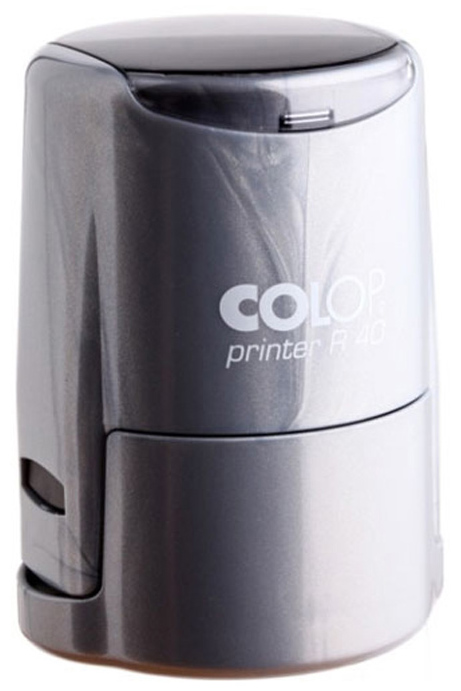 

Оснастка для печати Colop Printer R40 Cover. Цвет корпуса: серебро.