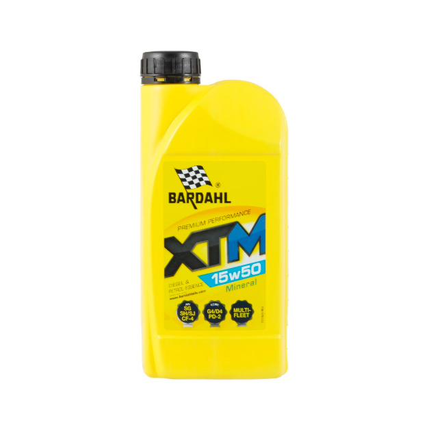 

Моторное масло Bardahl XTM 15W50 1 л, XTM