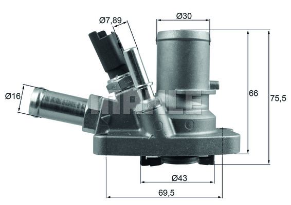 

Термостат MAHLE TI 258 80