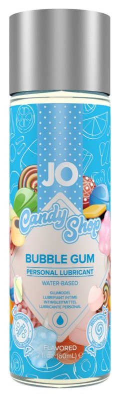 Купить Гель-смазка JO Candy Shop Bubblegum на водной основе с ароматом жвачки 60 мл, System JO