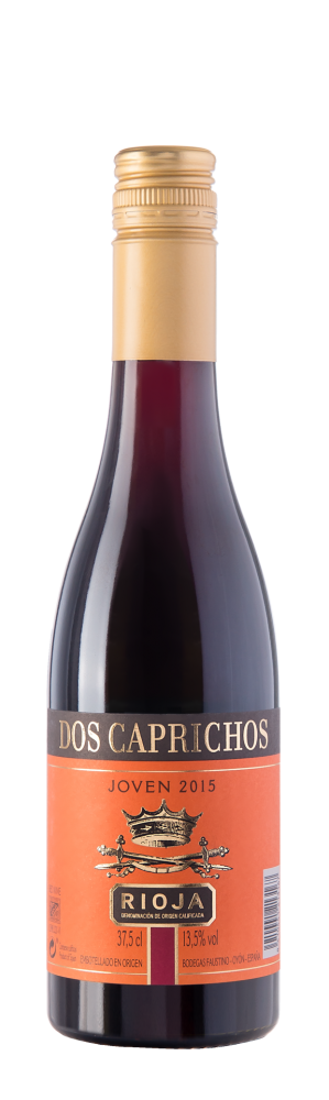 

Вино Dos Caprichos Joven, Bodegas Faustino, 2016 г.