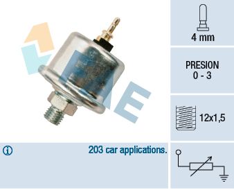 фото Датчик, давление масла fae 14730