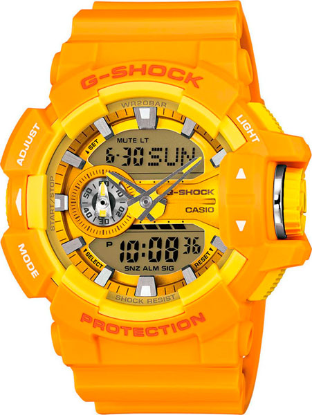 

Наручные часы Casio G-Shock GA-400A-9A с хронографом, G-Shock