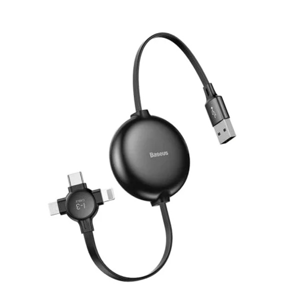 

Кабель Baseus Little Octopus Lightning 1.05m Black