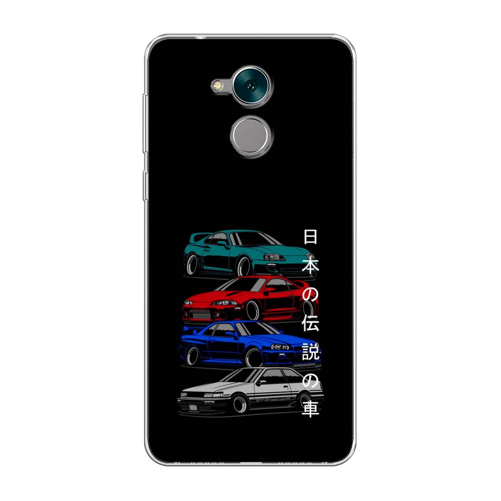 

Чехол Awog на Honor 6C "JDM Legend cars", Разноцветный, 62750-5