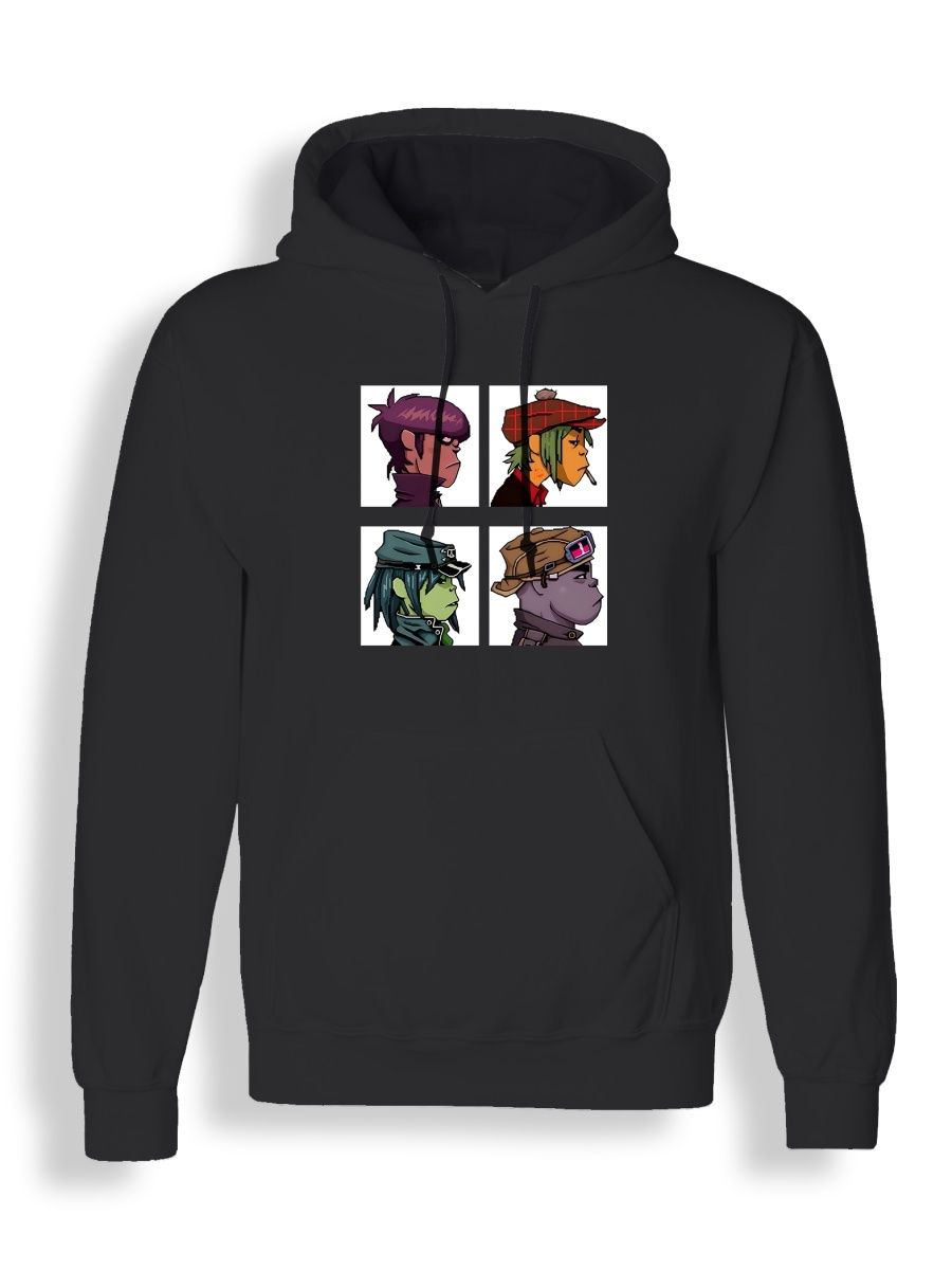 

Худи унисекс СувенирShop Gorillaz/Гориллаз 3 черное XL, Черный, "Gorillaz/Гориллаз" 3