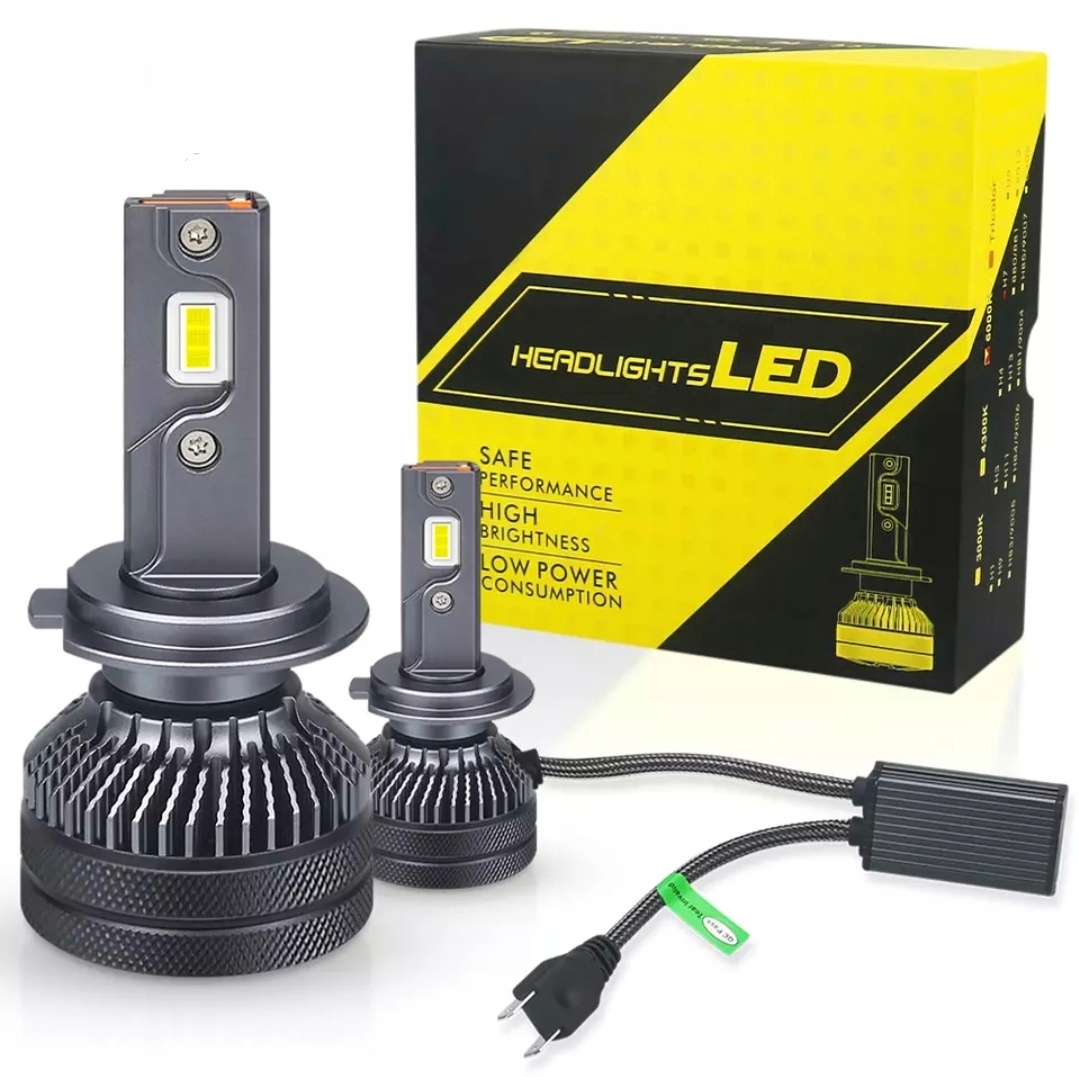 Светодиодные лампы DawnKnight K5C цоколь H7 с температурой 4300k (2шт)