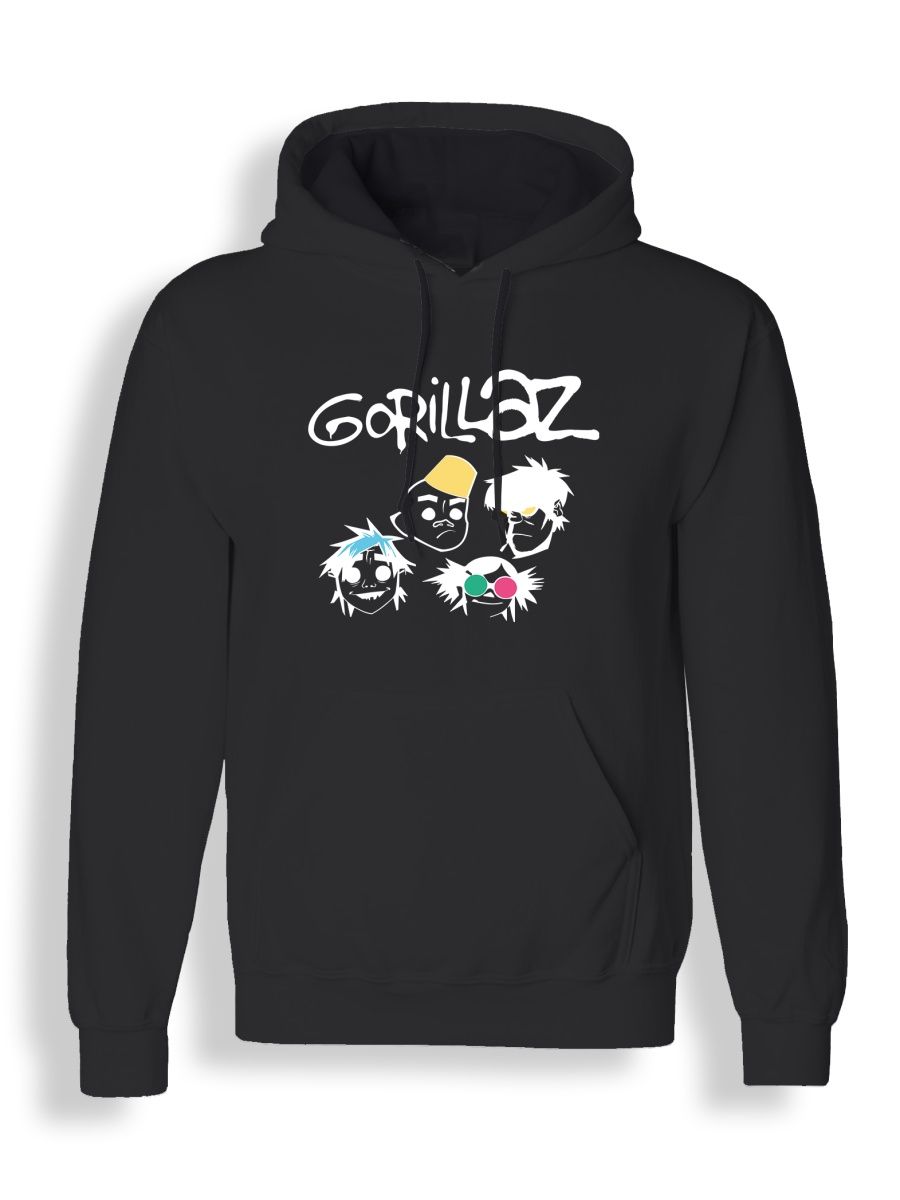 

Худи унисекс СувенирShop Gorillaz/Гориллаз 7 черное XL, Черный, "Gorillaz/Гориллаз" 7