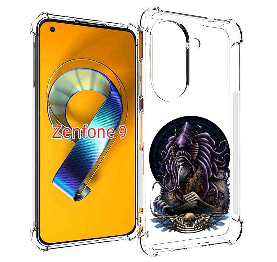 

Чехол MyPads умный ворон для Asus Zenfone 9 (AI2202), Прозрачный, Tocco