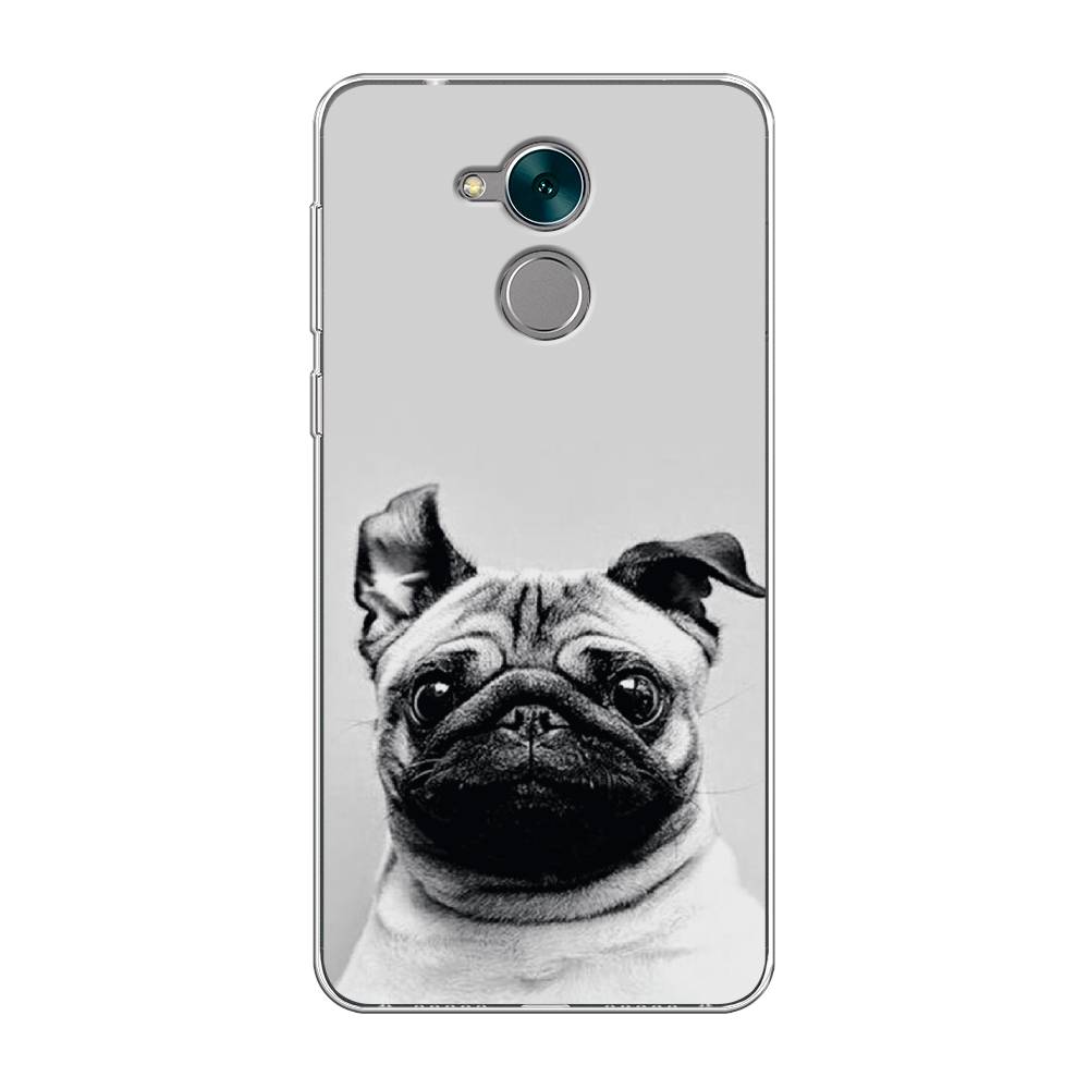 

Чехол Awog на Honor 6C "Ушастый мопс", Разноцветный, 62750-1