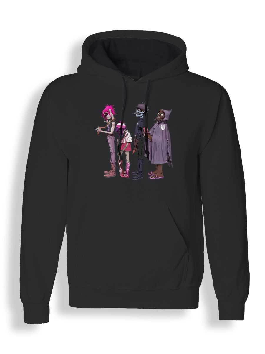 

Худи унисекс СувенирShop Gorillaz/Гориллаз 8 черное S, Черный, "Gorillaz/Гориллаз" 8