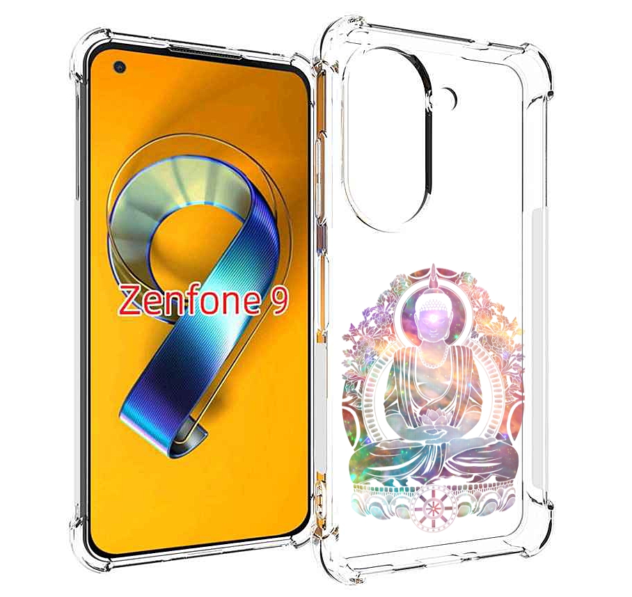 Чехол MyPads умный мужчина абстракция для Asus Zenfone 9 (AI2202)