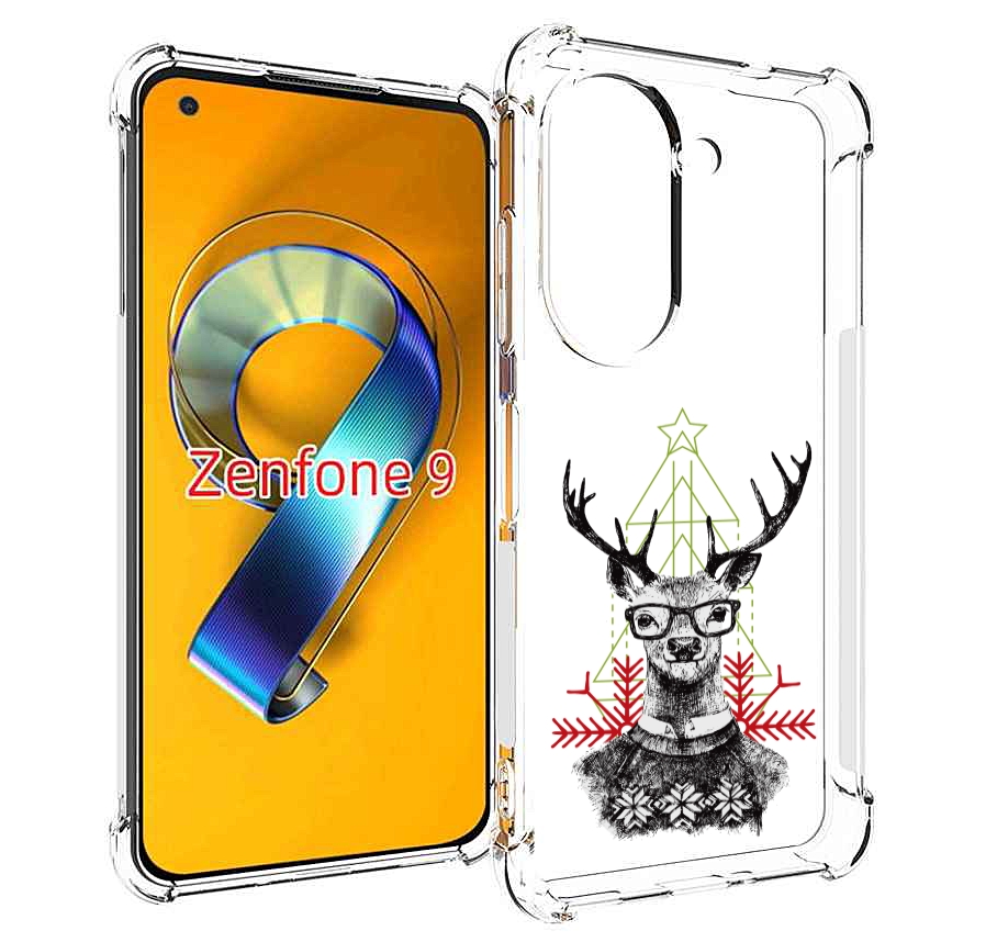 

Чехол MyPads умный олень для Asus Zenfone 9 (AI2202), Прозрачный, Tocco