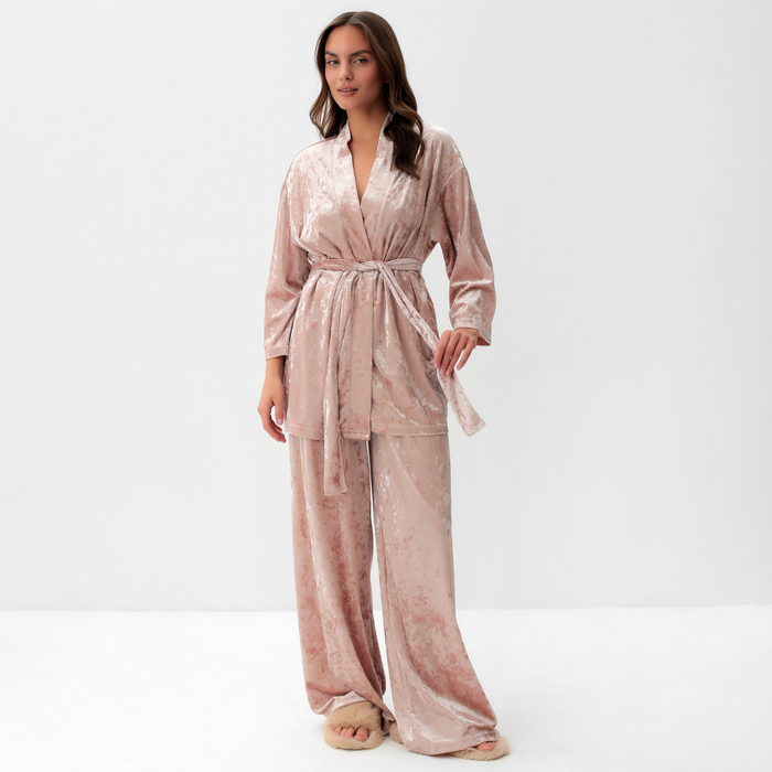 

Пижама женская KAFTAN 5600738 розовая 52-54 RU, Розовый, 5600738