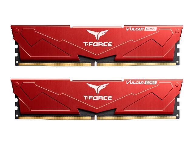 фото Оперативная память team group t-force vulcan (flrd532g5200hc40cdc01), ddr5 2x32gb, 5200mhz