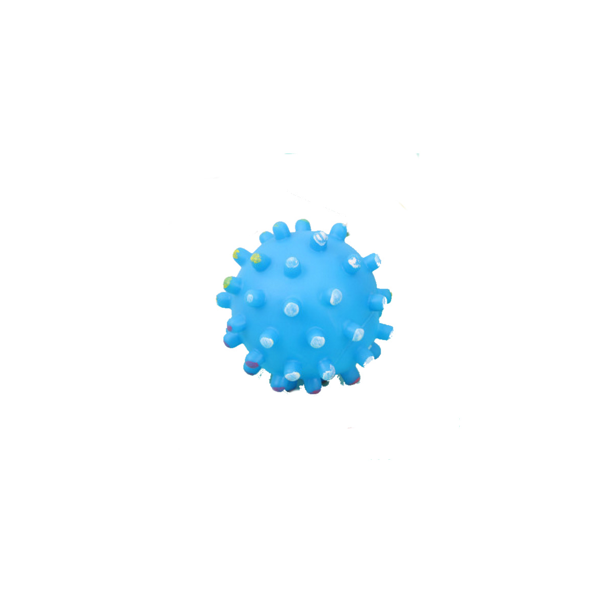 Игрушка - мячик для собак UltraMarine зубочистка, цвет голубой