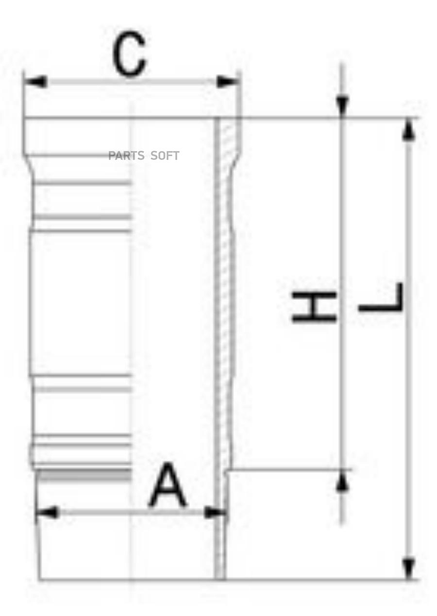 

Гильза Scania DC9/DC13 d130.0 (1911799) KS