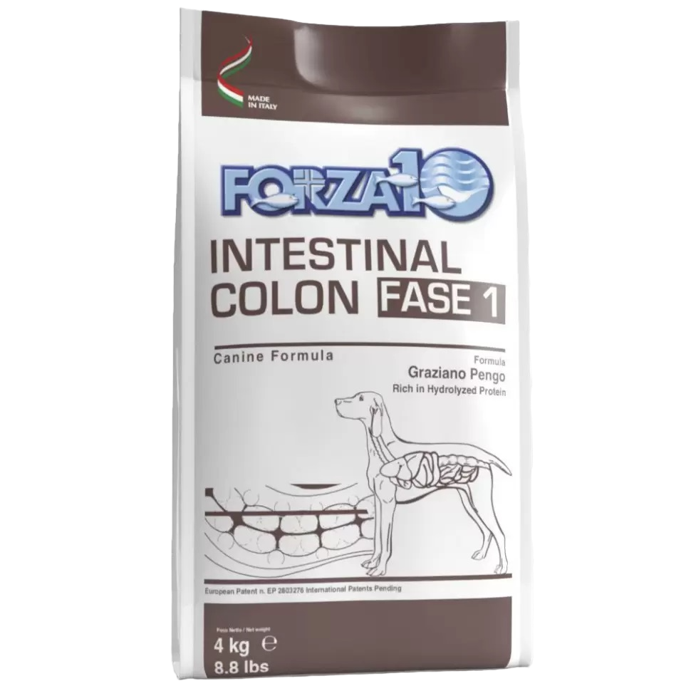 Сухой корм для собак Forza10 Intestinal colitis Fase, рыба, 4кг