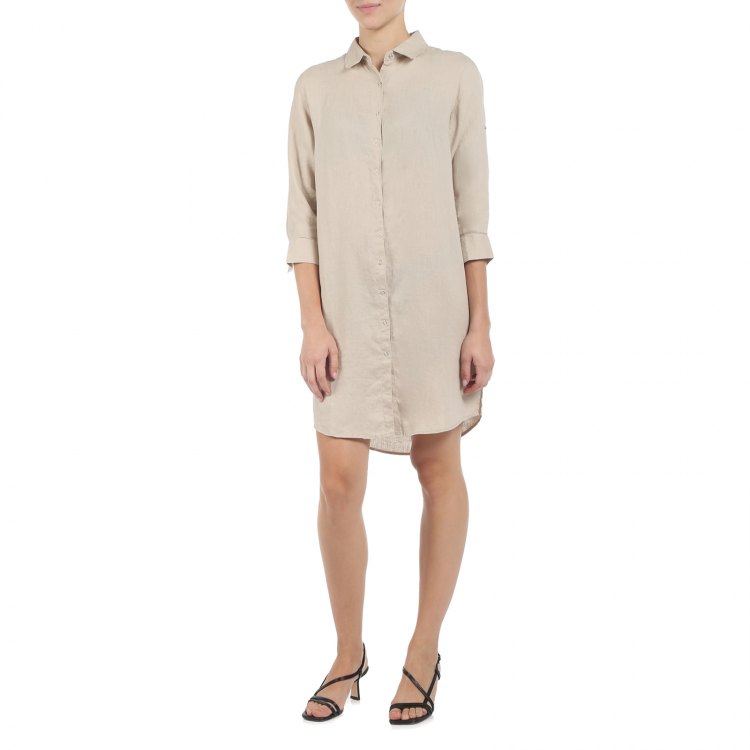 

Платье женское Maison David DRESS бежевое XS, Бежевый, DRESS