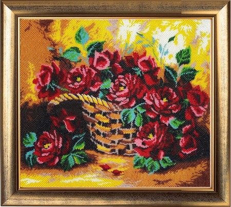 

Вышивка бисером Солнечные розы BTF-181, 28x31 см от