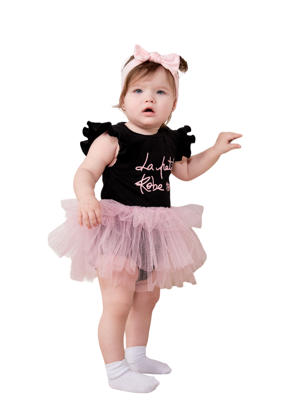 Боди детское Осьминожка la petite robe noire, розовый, 80