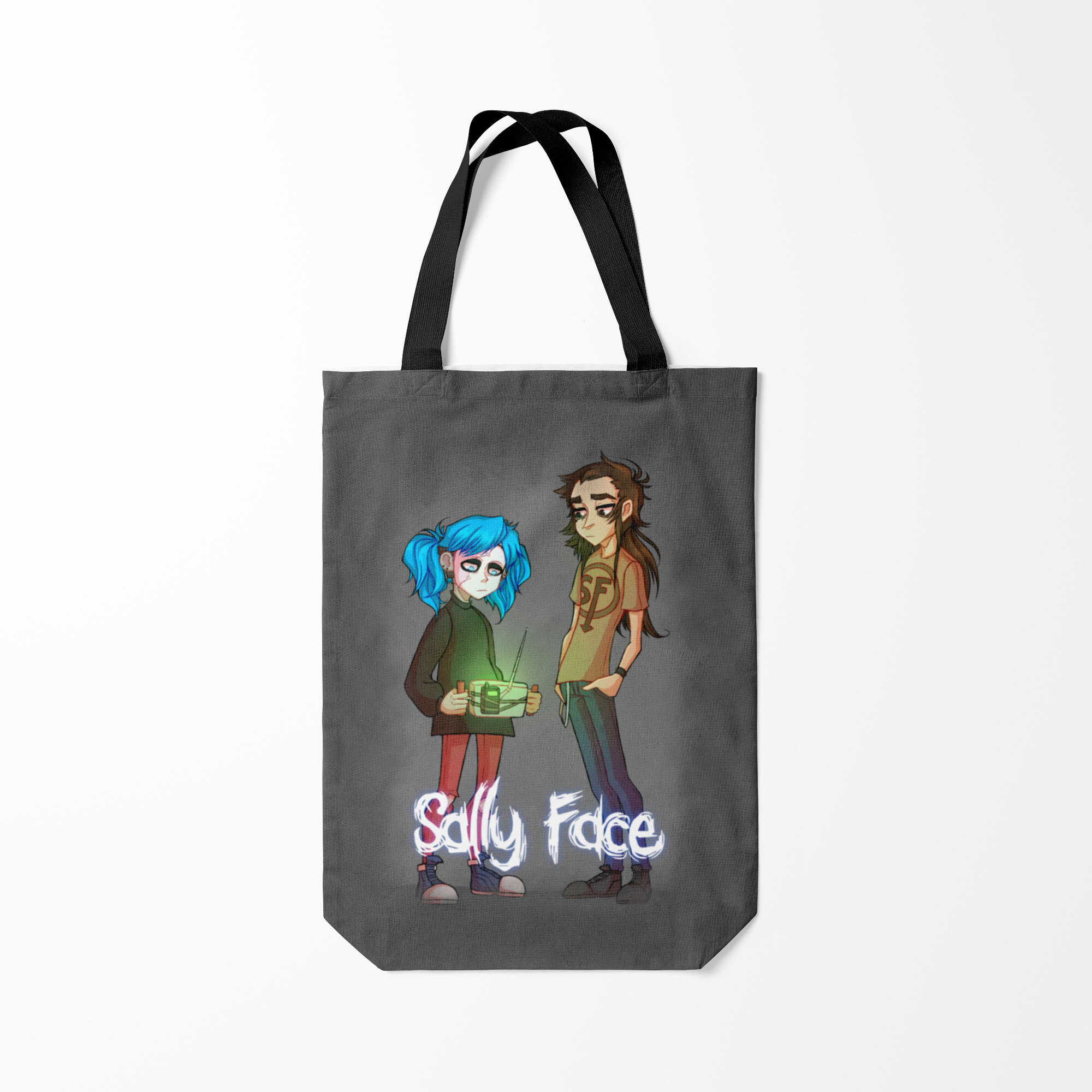 

Сумка шoппер унисекс Burnettie Sally Face 10, серый, Sally Face 10