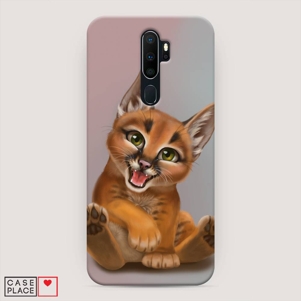 

Пластиковый чехол "Малыш рыси" на Oppo A5 (2020), 251320-1