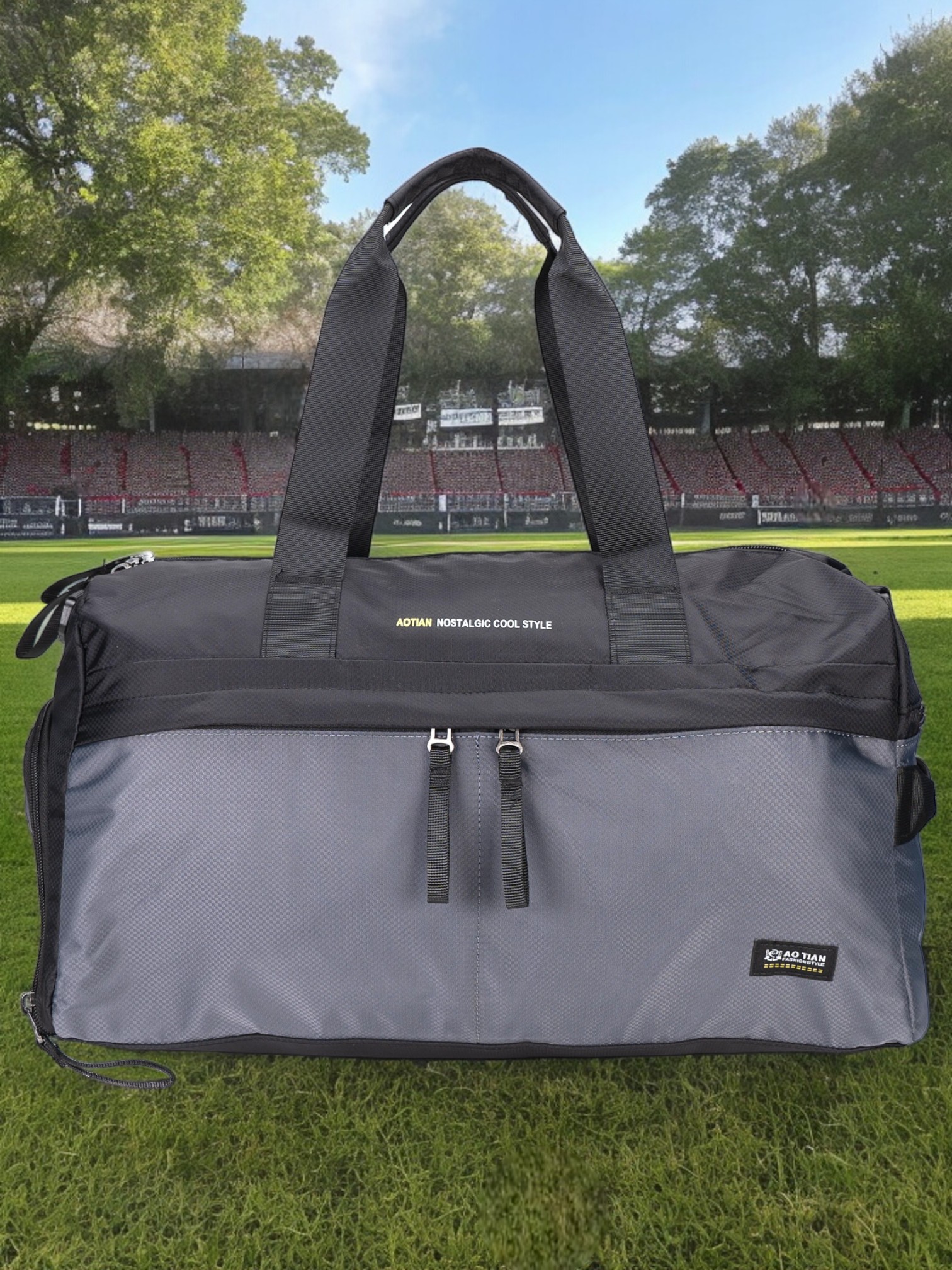 

Сумка спортивная CAPRI B-3062-grey Серая, Серый, STN-B-3062