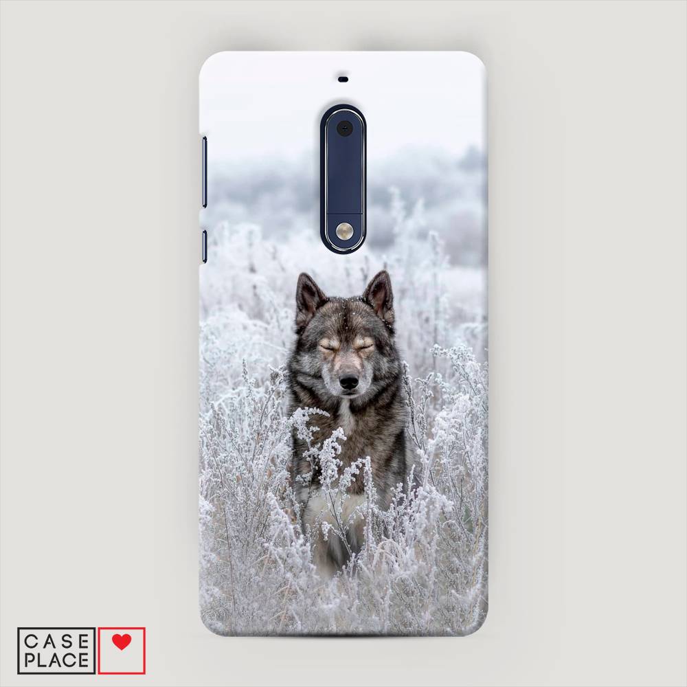 

Чехол Awog "Волк в поле" для Nokia 5, 120220-1