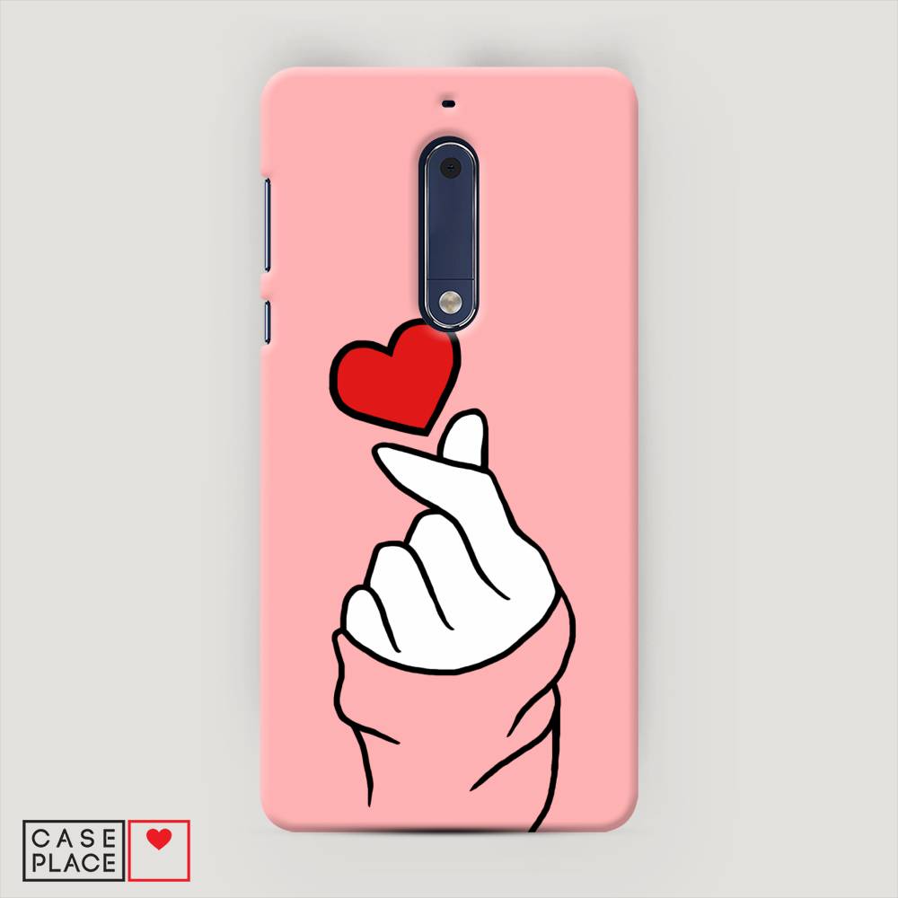 

Чехол Awog "Милое сердечко" для Nokia 5, 120220-5
