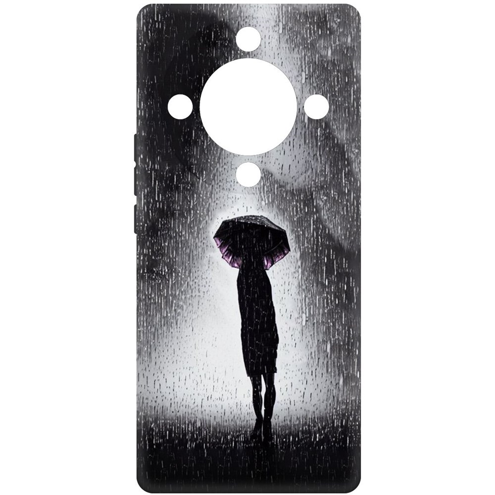 

Чехол-накладка Krutoff Soft Case Ночная крипота для Honor Magic 5 Lite черный