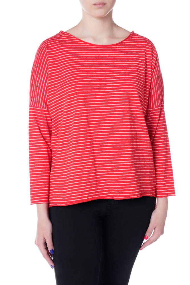 

Лонгслив женский LE STREGHE 8637R красный one size, 8637R