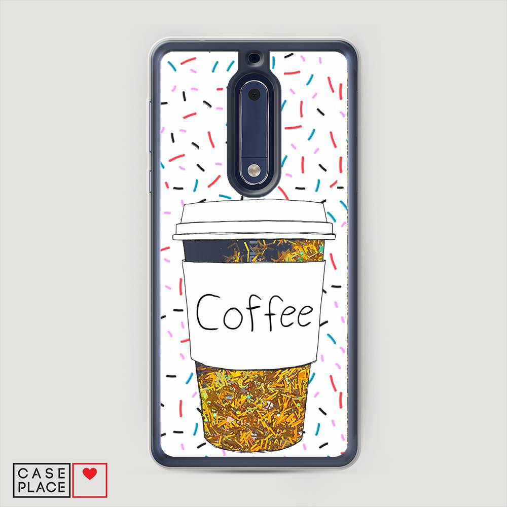 

Чехол Awog "Coffee прозрачный стакан" для Nokia 5, 120290-1