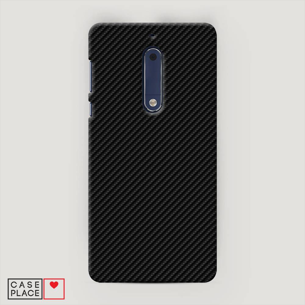 

Чехол Awog "Черный карбон" для Nokia 5, 120220-2