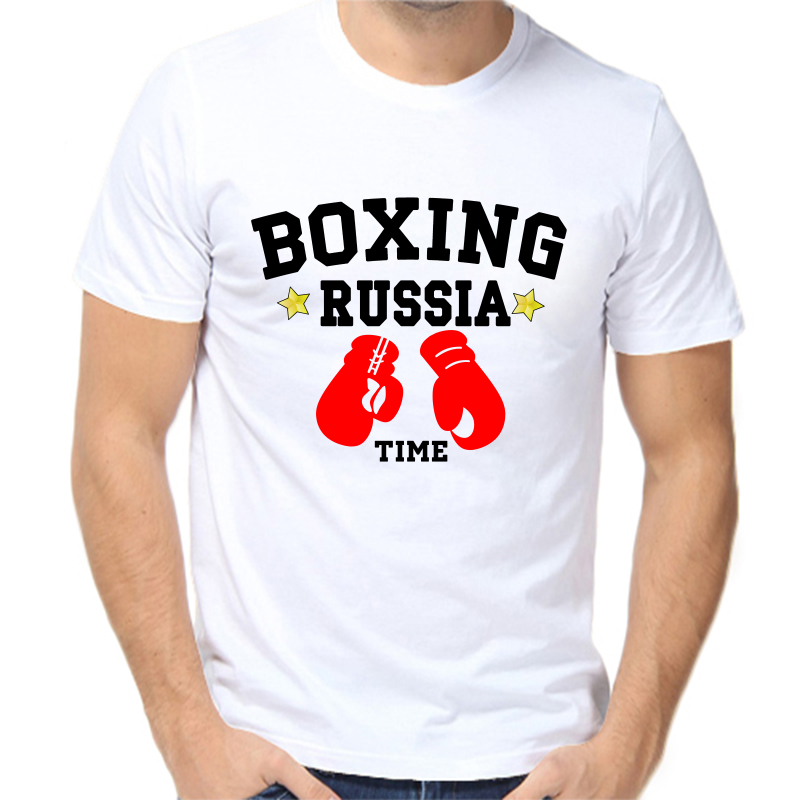 

Футболка мужская белая 62 р-р boxing russia time 2, Белый, fm_rossiyskiy_boks.534