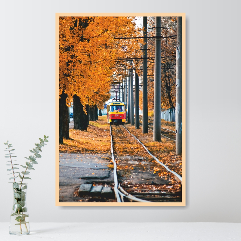 

Постер на холсте ПолиЦентр Трамвай Т3 на Гастелло Осенью 40х50 см, АвторСкворцовМатвейТрамвайТ3наГастеллоОсенью
