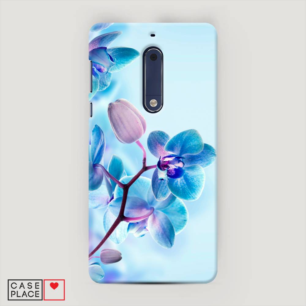 

Чехол Awog "Голубая орхидея" для Nokia 5, 120220-6