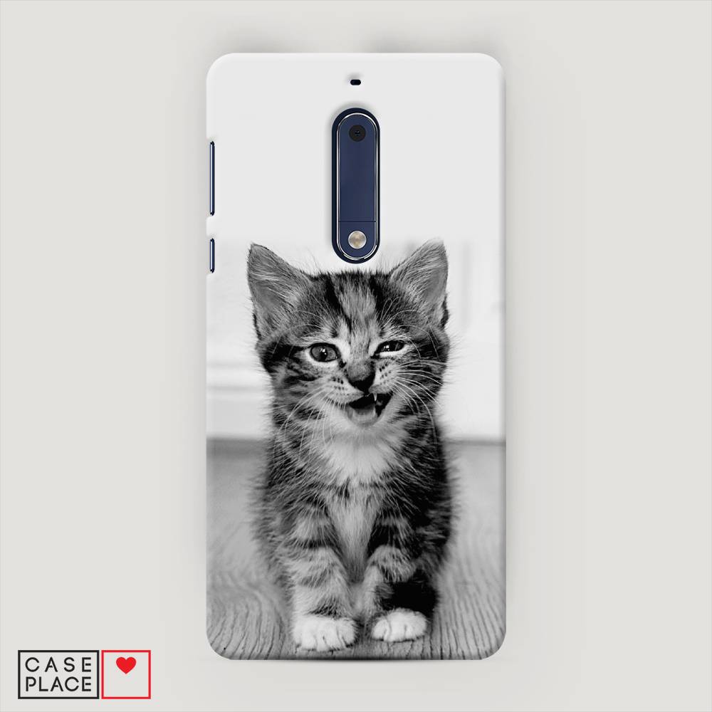 

Чехол Awog "Подмигивающий котенок" для Nokia 5, 120220-1